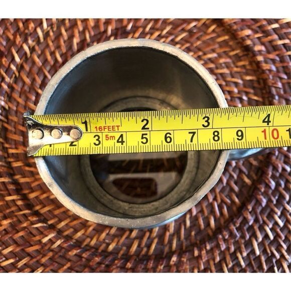 VINTAGE Leonard Eales of Sheffield English Pewter Beer Tankard. Not Monogrammed - Picture 12 of 15